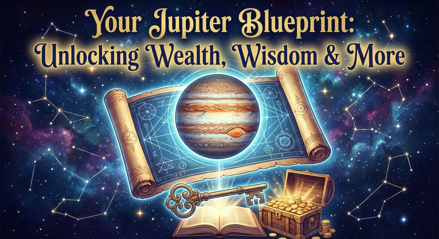 Your Jupiter Blueprint: Unlocking Wealth, Wisdom & More