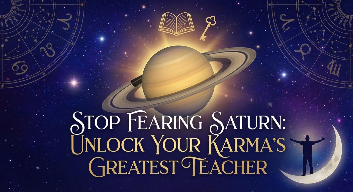 Stop Fearing Saturn: Unlock Your Karma’s Greatest Teacher