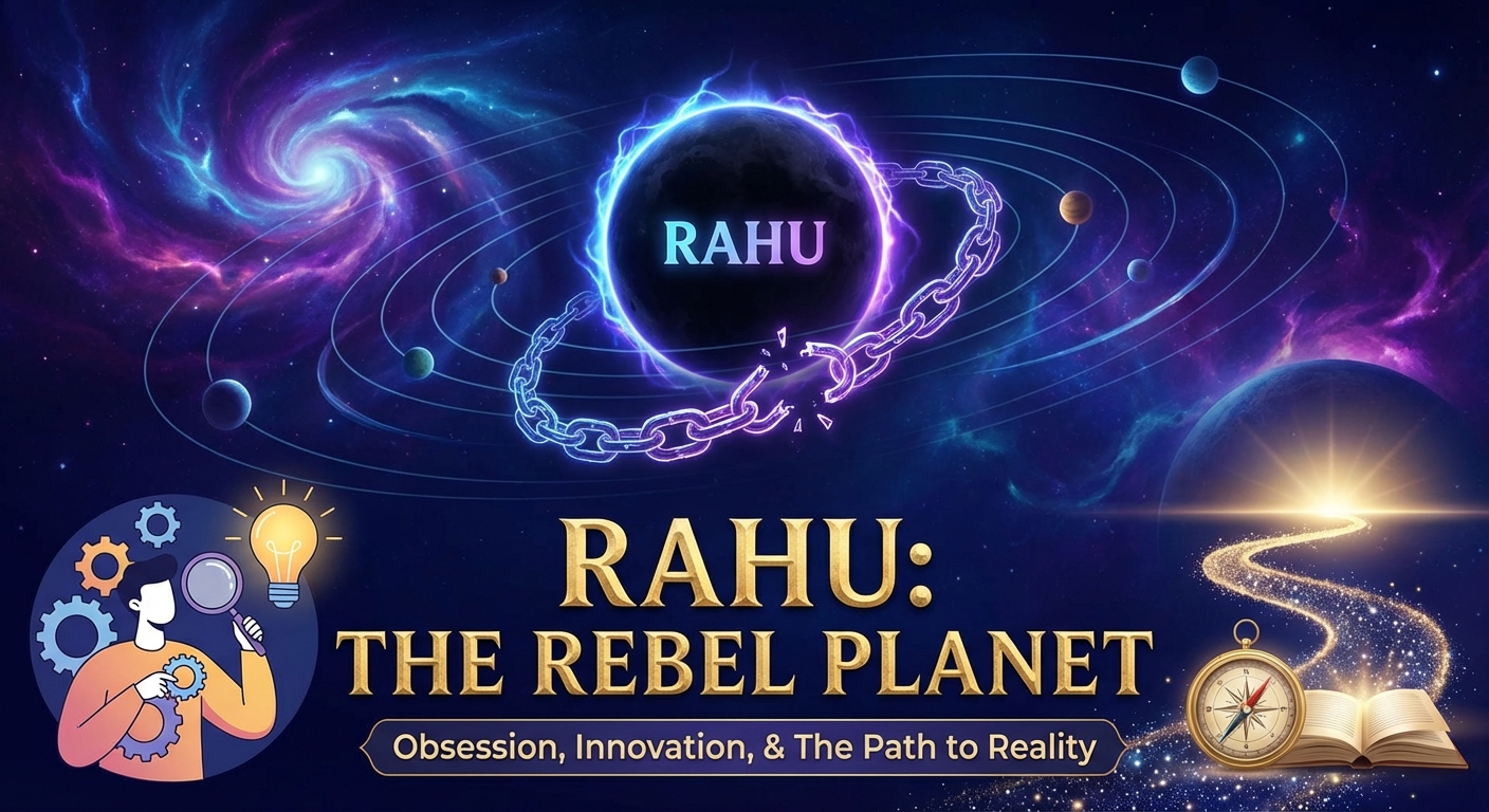 Rahu: The Rebel Planet. Obsession, Innovation, & The Path to Reality.
