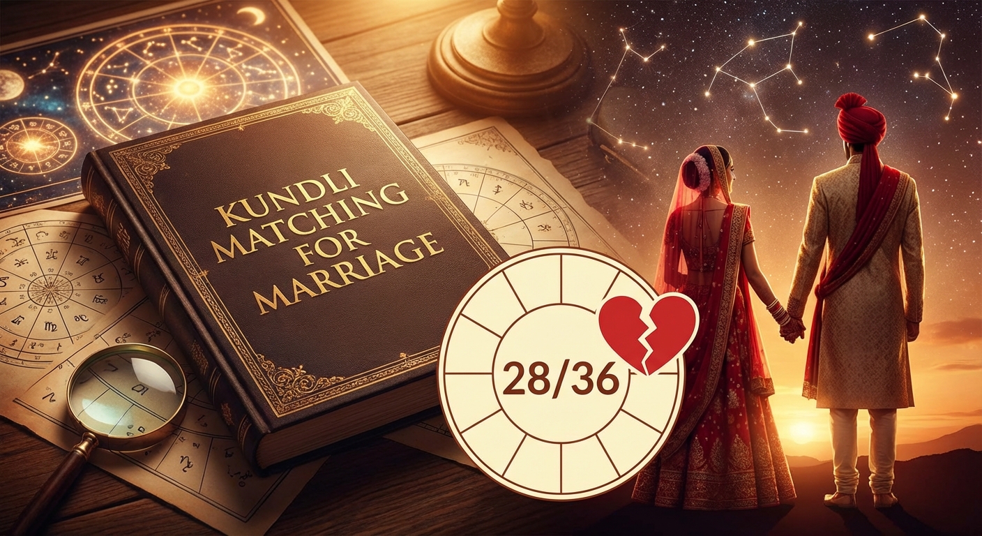 Kundli Matching for Marriage: Why 28/36 Points Just Aren’t Enough