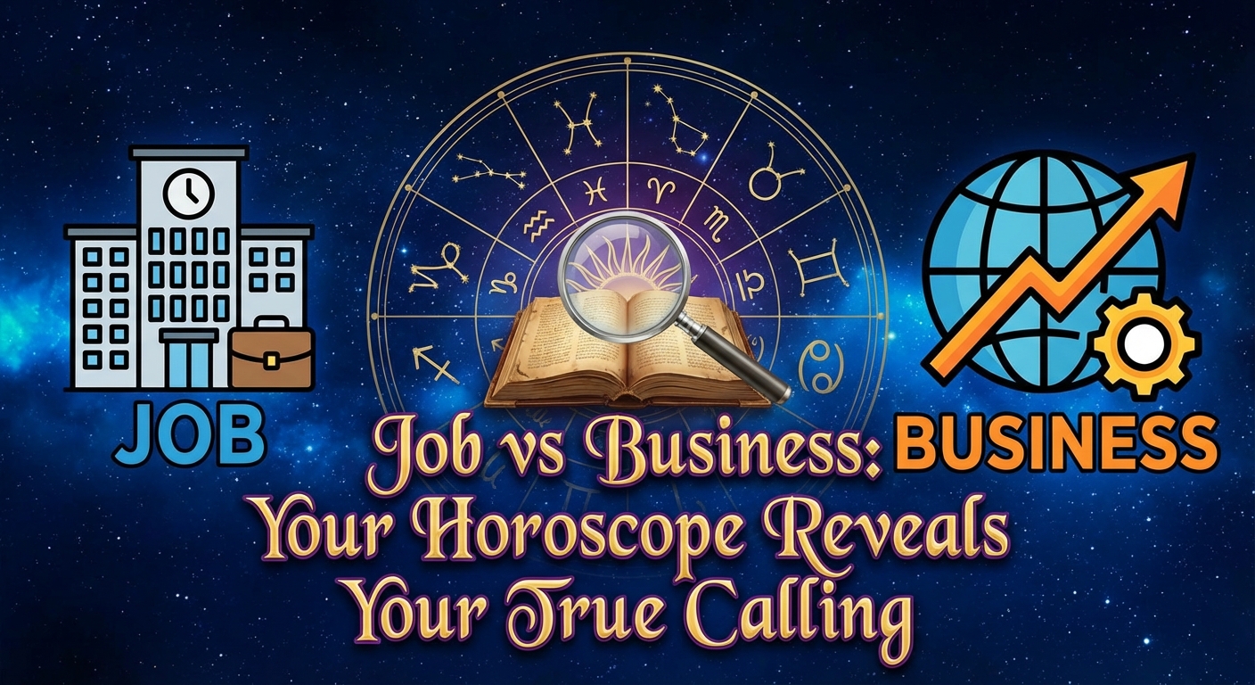 Job vs Business: Your Horoscope Reveals Your True Calling