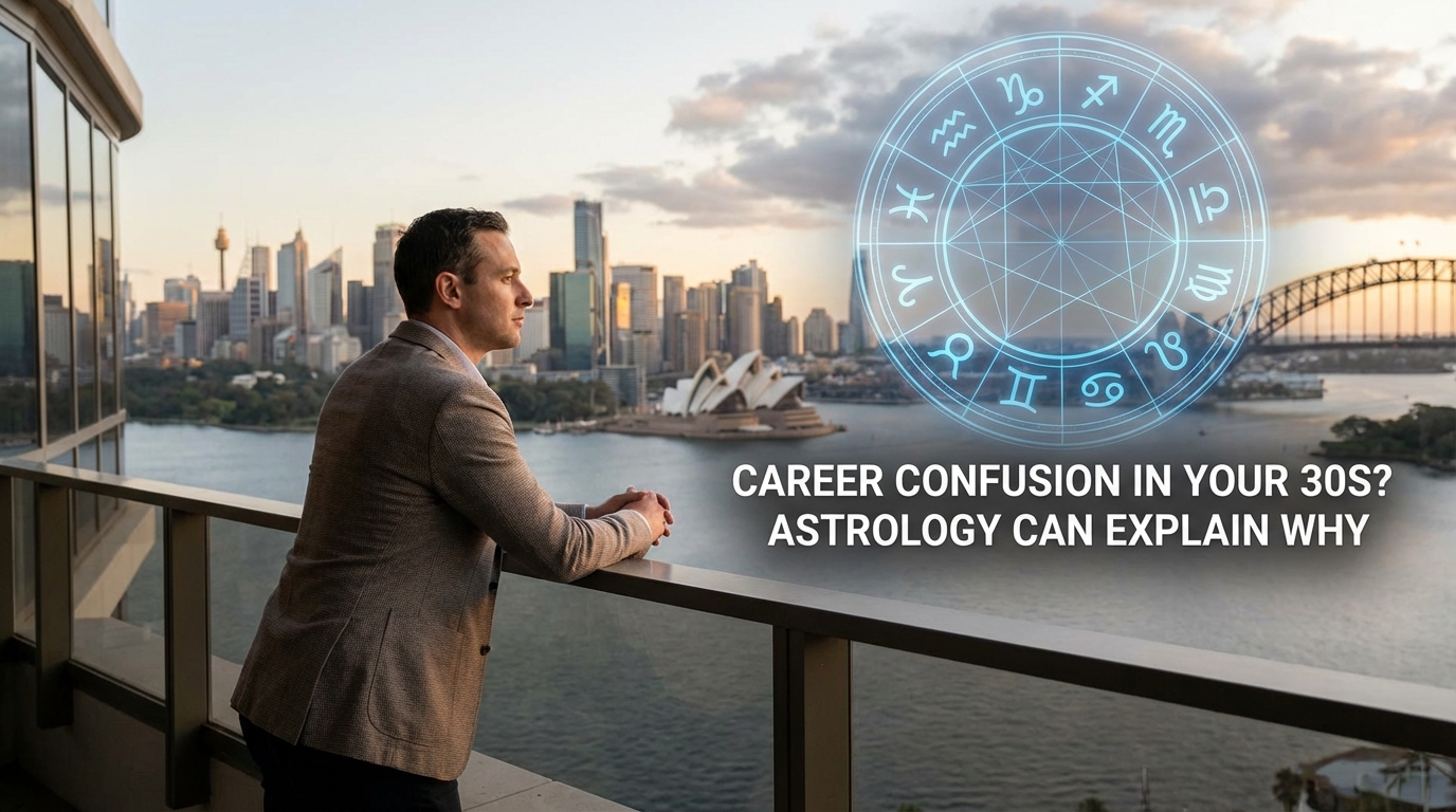 Why Your 30s Career Feels Confusing Down Under: An Astrologer Explains