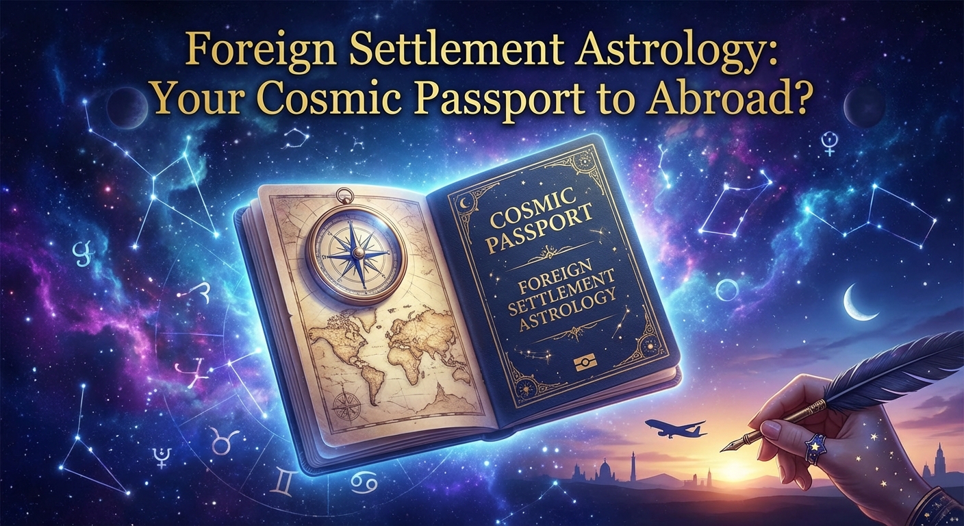 Foreign Settlement Astrology: Your Cosmic Passport to Abroad?
