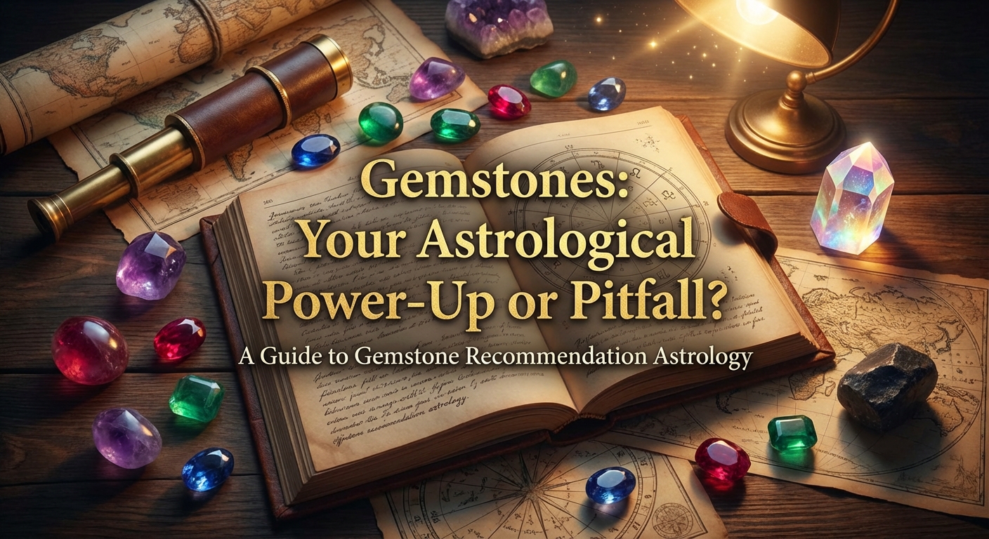Gemstones: Your Astrological Power-Up or Pitfall? A Guide to Gemstone Recommendation Astrology