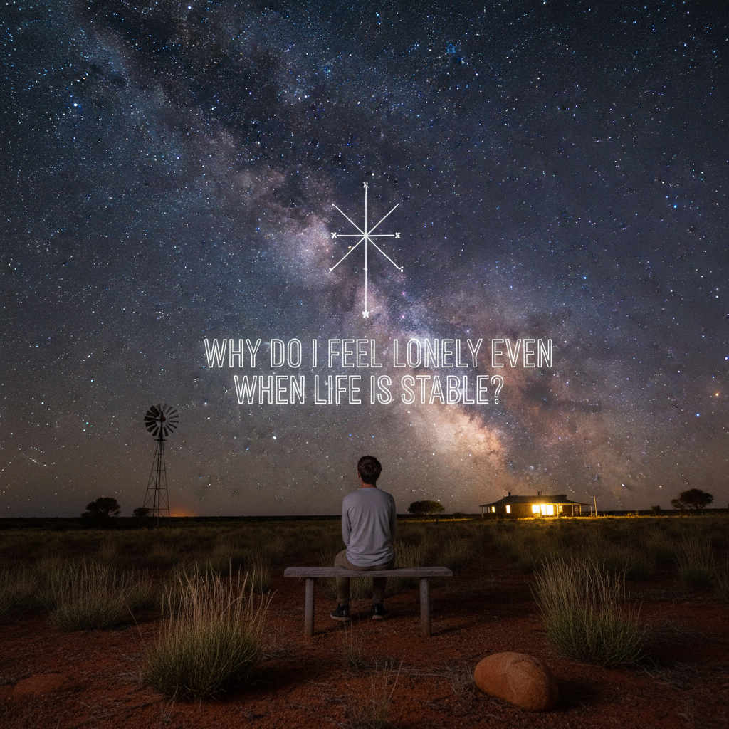 The Silent Ache: Why You Feel Lonely Even in Stable Australian Life