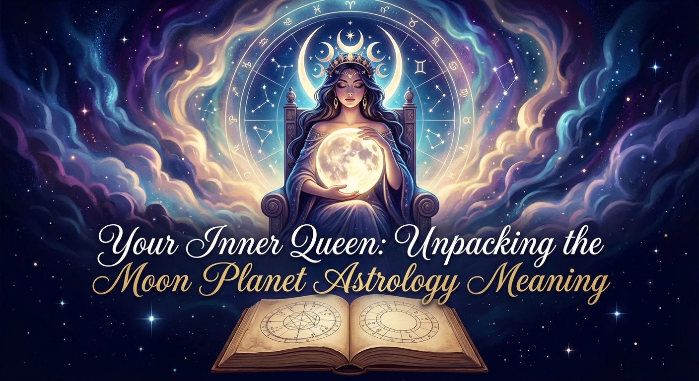 Your Inner Queen: Unpacking the Moon Planet Astrology Meaning