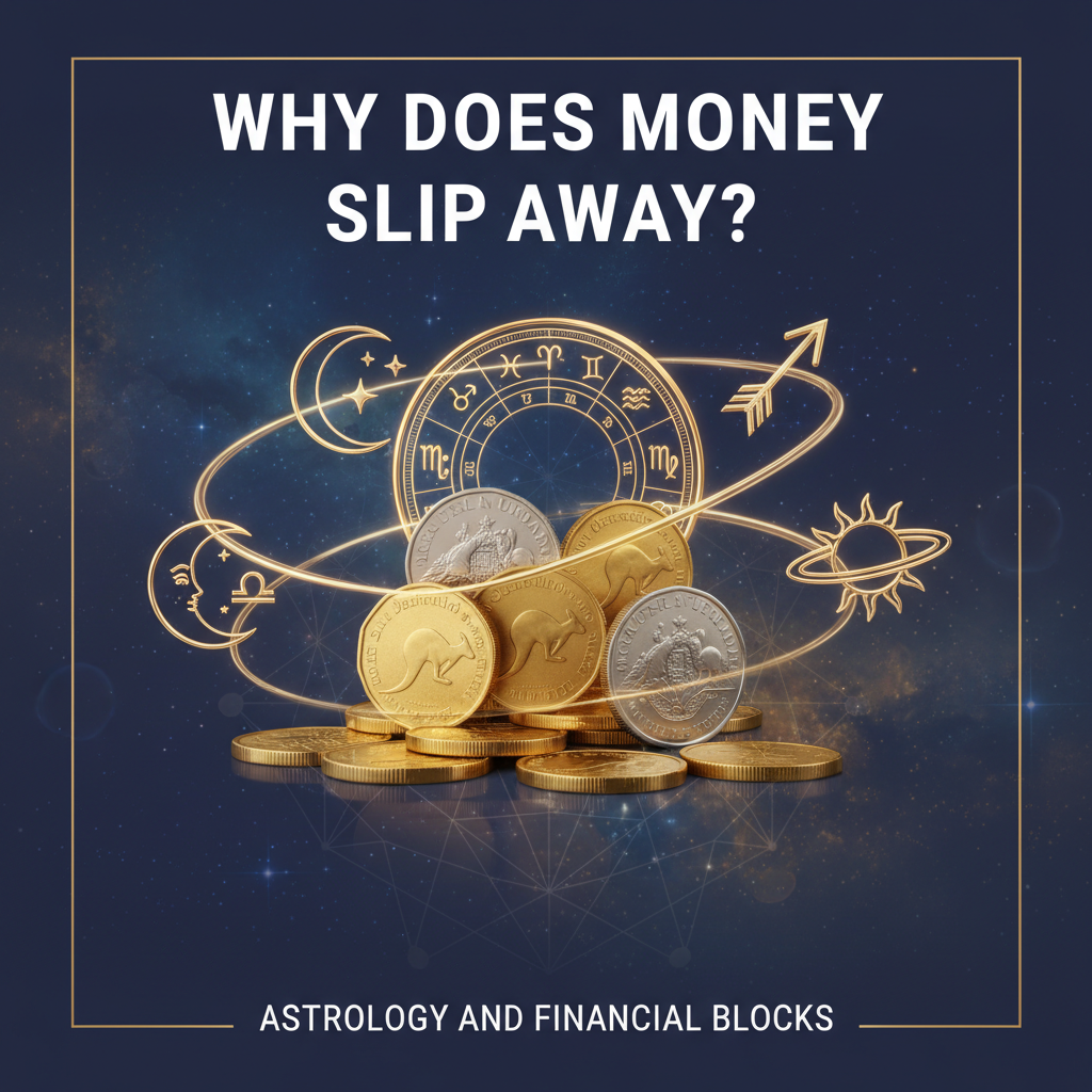 Why Does Your Money Disappear, Aussies? Vedic Astrology Reveals Financial Blocks