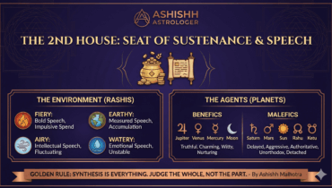 The 2nd House: The Seat of Sustenance and Speech