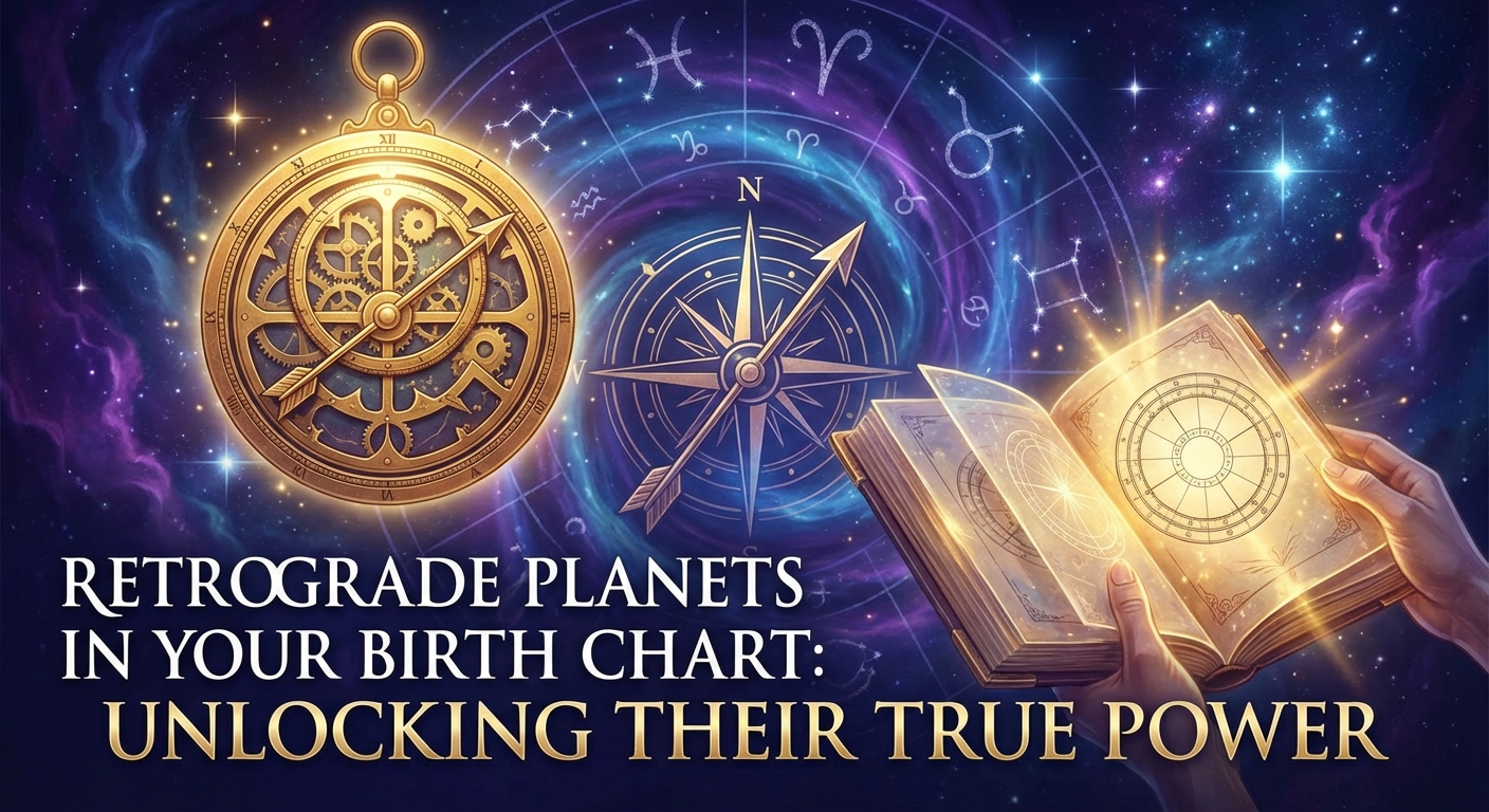 Retrograde Planets in Your Birth Chart: Unlocking Their True Power