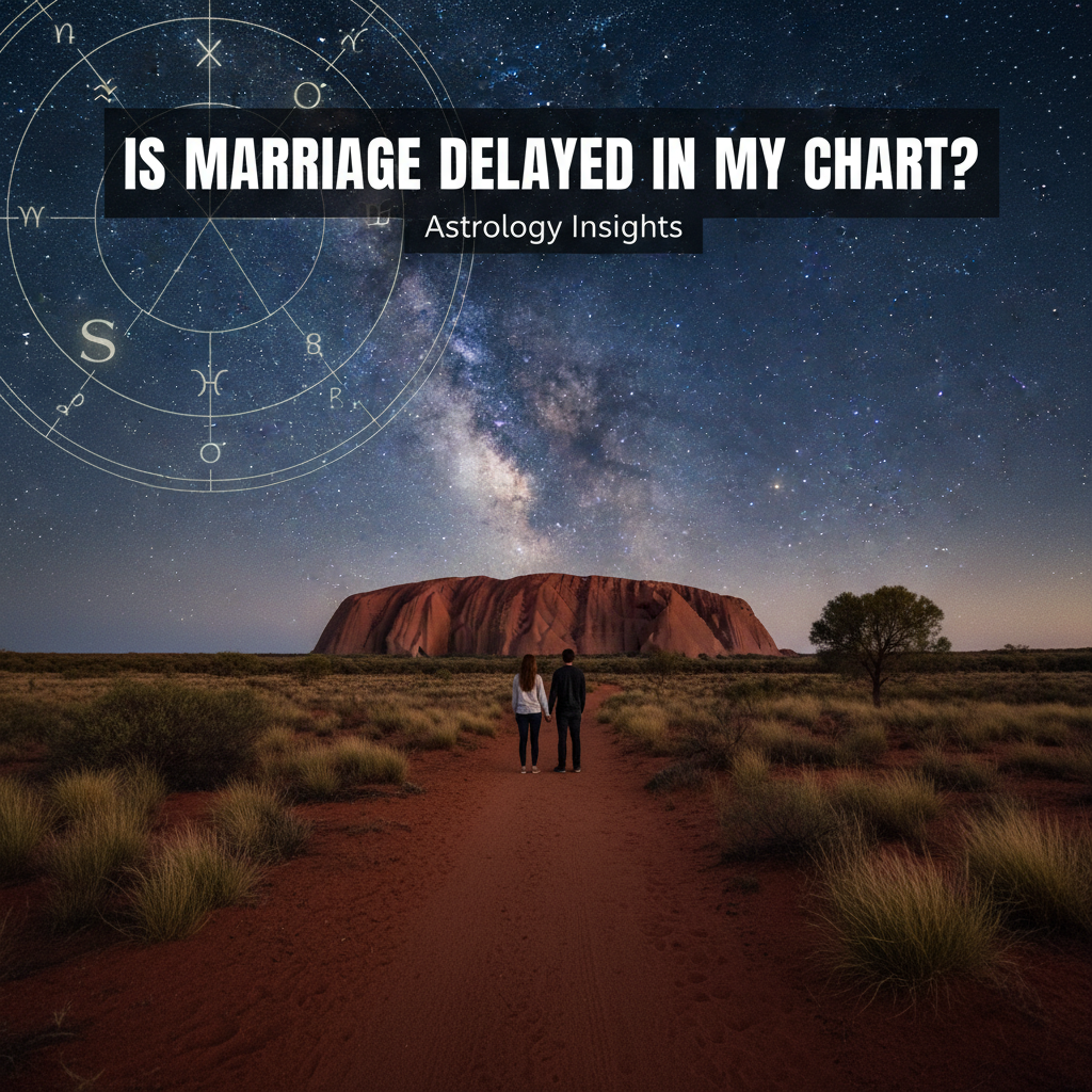 Is Marriage Taking Its Sweet Time Down Under? Decoding Delayed Nuptials in Your Aussie Chart