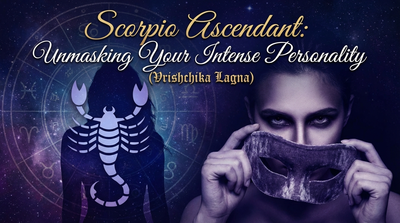 Scorpio Ascendant: Unmasking Your Intense Personality (Vrishchika Lagna)