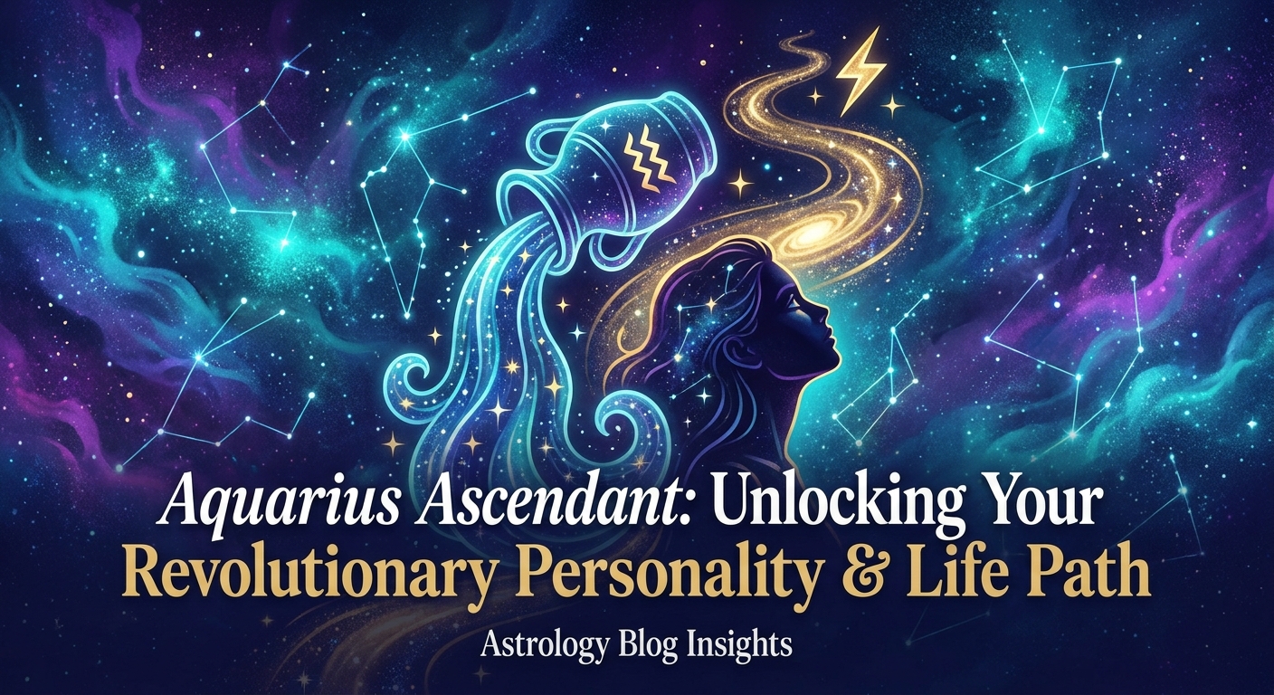 Aquarius Ascendant: Unlocking Your Revolutionary Personality & Life Path