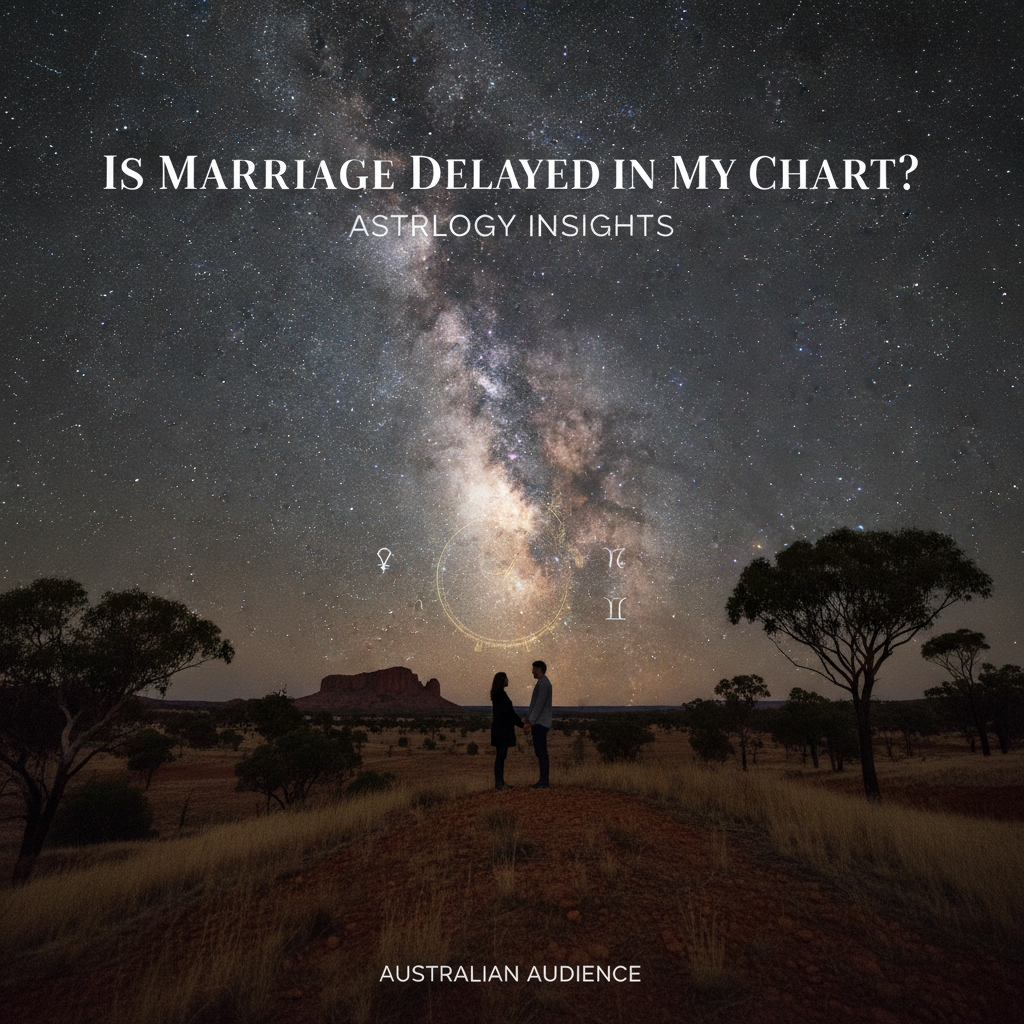 Is Your Aussie Marriage Delayed? Your Birth Chart Has Answers.